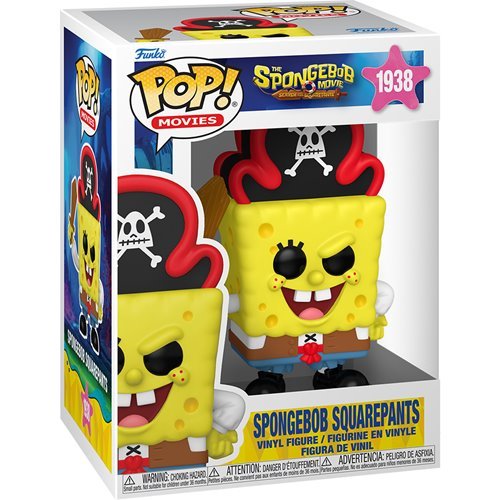 SpongeBob Squarepants #1938 Funko Pop! Movies The SpongeBob Movie: Search for SquarePants - Approx. 5 1/4" Collectible Vinyl Figure - Estimated Arrival: Oct. 2025 (PRE-SALE)