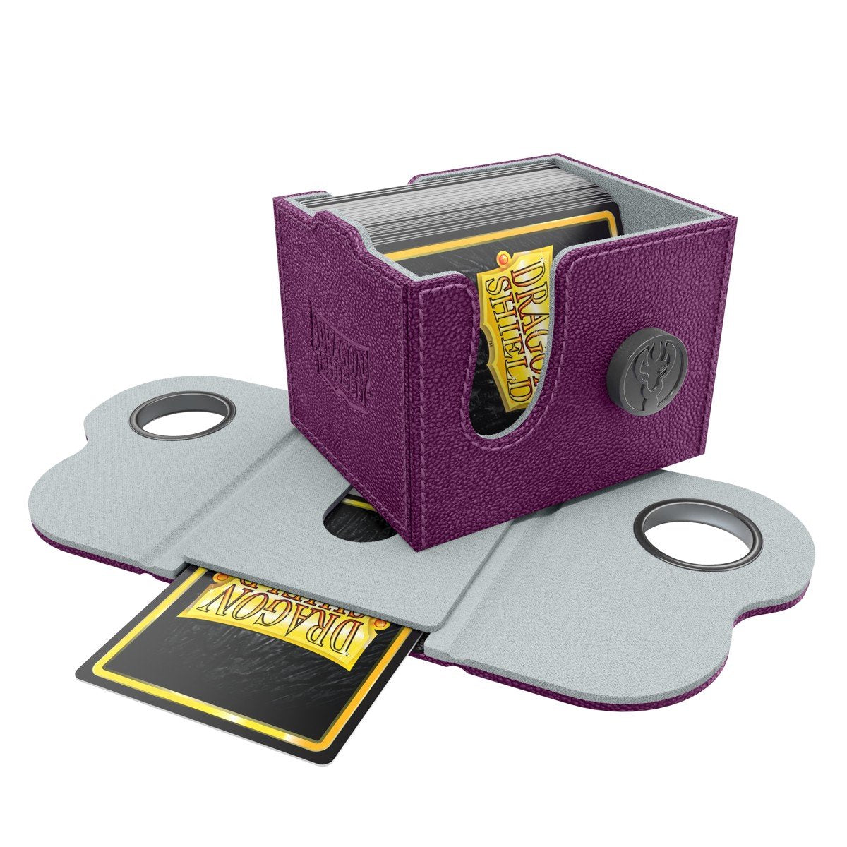 Dragon Shield Dragon Lock System Deck Box 100+ Purple & Frost for
