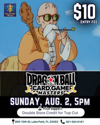 Dragon Ball Super Card Game Masters Tournament – August 2, 2026 (Sunday 5:00 PM)