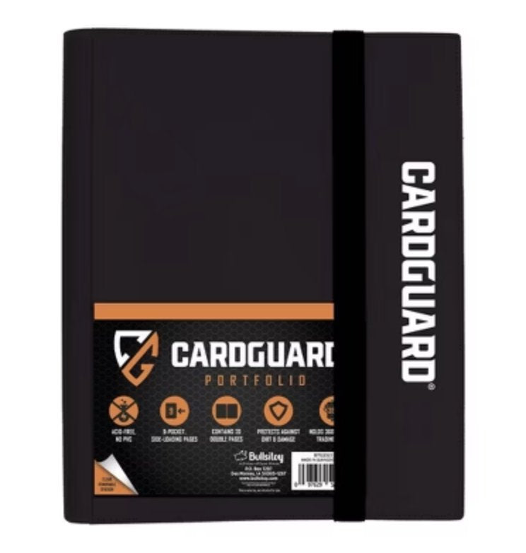 Cardguard 9-Pocket Portfolio - Black