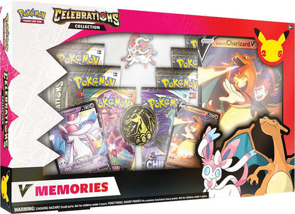Pokemon TCG Celebrations Special Collection V Memories Box Trading Card Game Cards Set