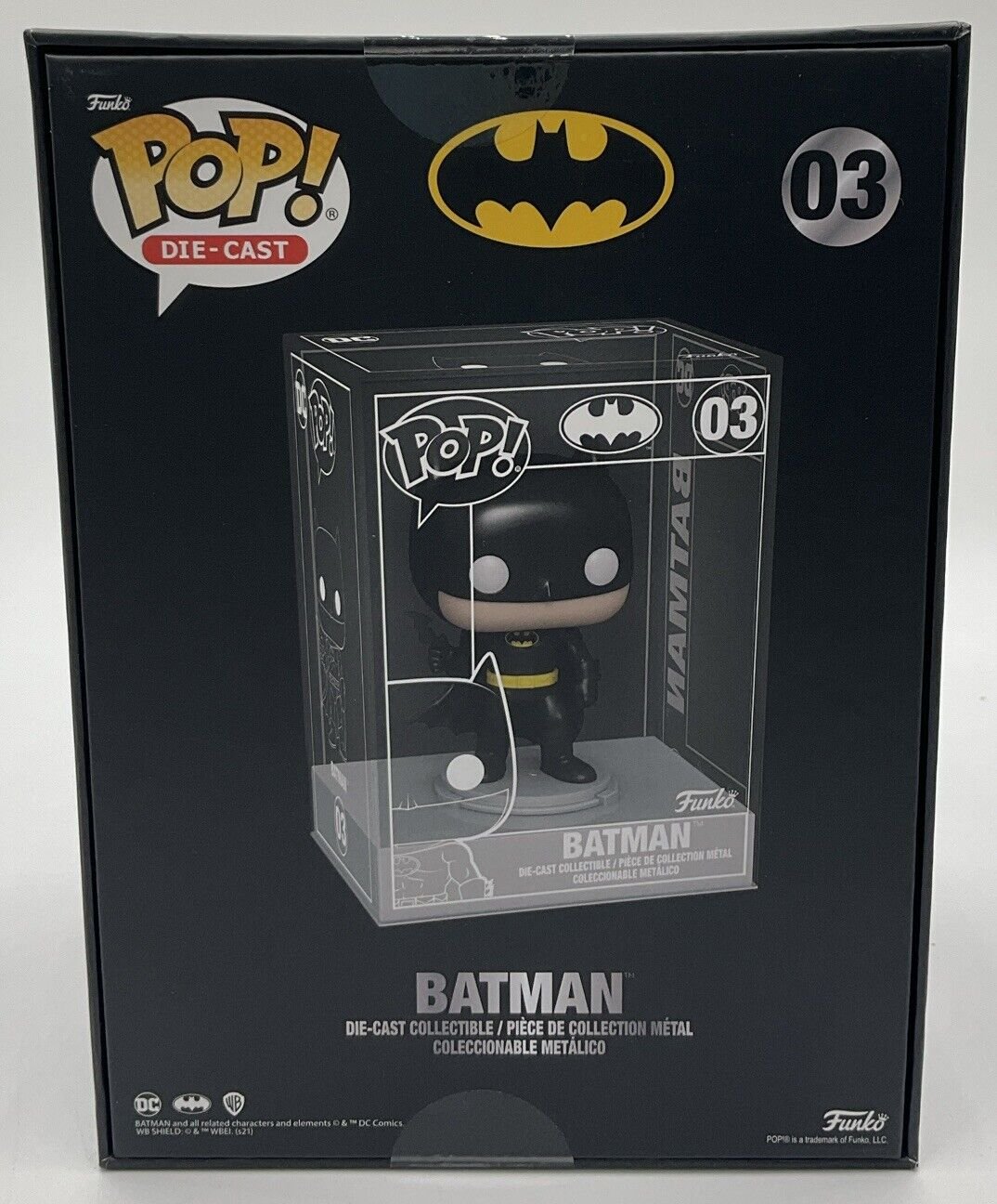 Funko Pop! Vinyl: DC Universe - Batman - Funko (Exclusive) #03 SEALED