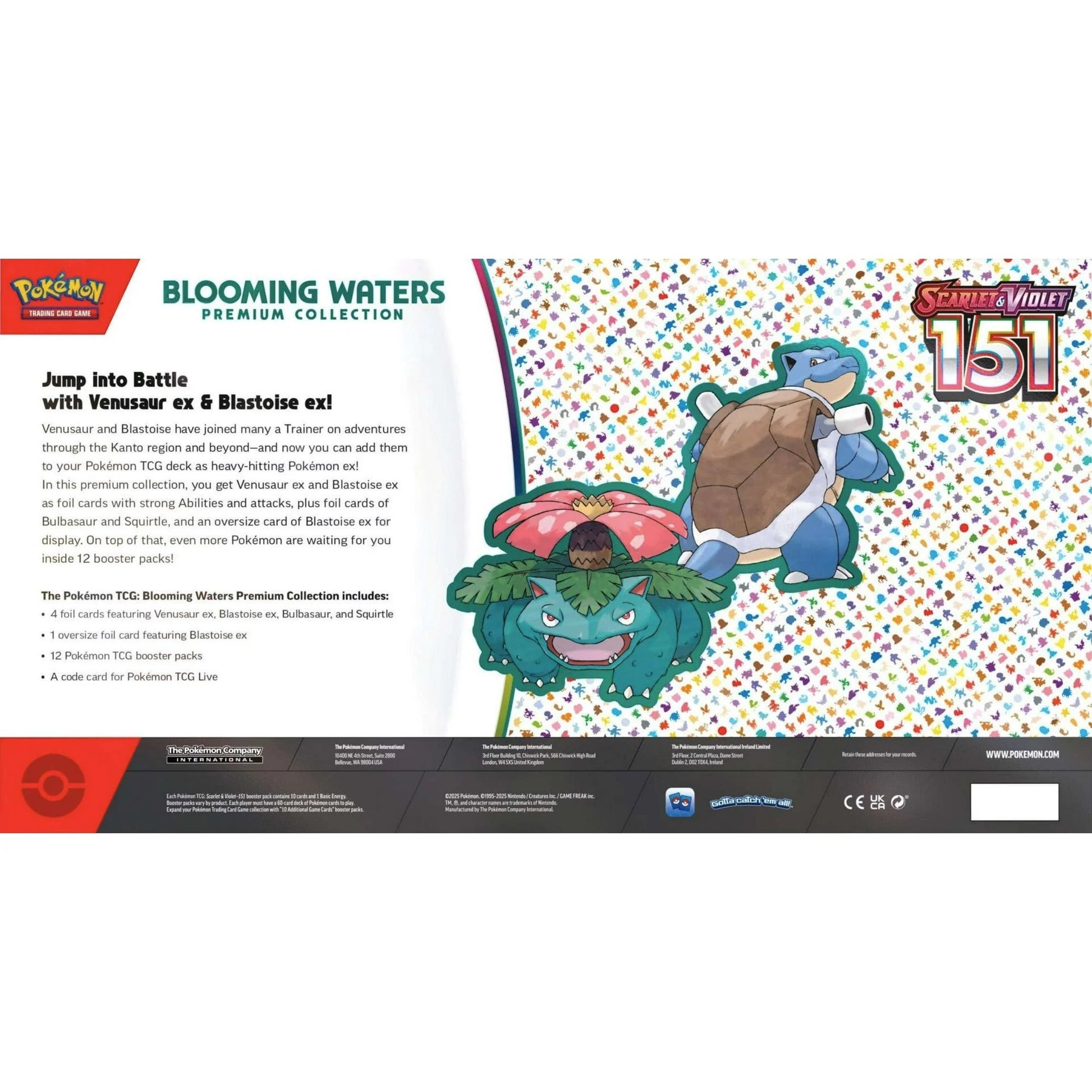 Pokemon TCG 151 Blooming Waters COLLECTION REALM Pokemon TCG 151 Blooming Waters COLLECTION REALM