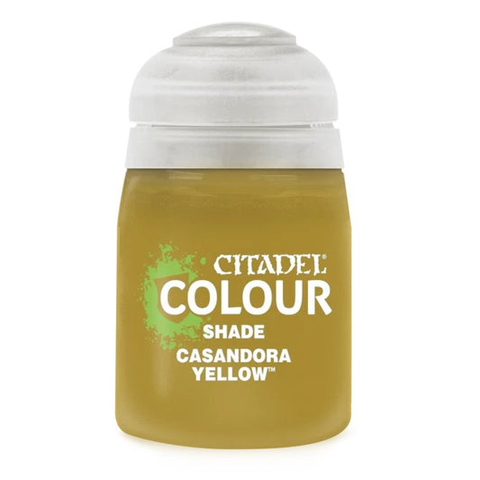 Warhammer Citadel Base Casandora Yellow Paint Bottle 18ml