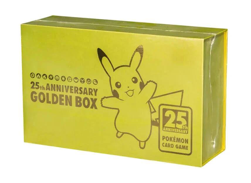 Pokemon TCG Japanese 25th Anniversary Golden Box Pokemon Trading Card Collection Set