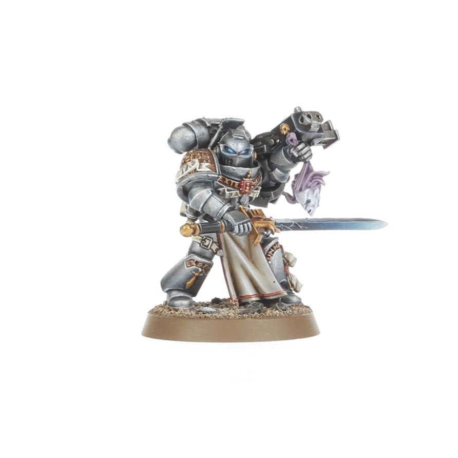 Warhammer 40K Combat Patrol Grey Knights Army Set – 17 Miniatures Including Castellan Crowe, Strike Squad, Brotherhood Terminators & Venerable Dreadnought