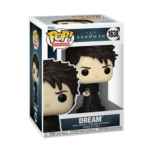 Dream Funko Pop! Television: The Sandman - Approx. 4 1/2" Collectible Vinyl Figure #1638 with Display Box Protector Case