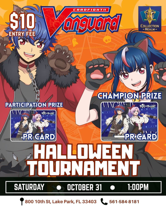 Cardfight Vanguard Halloween Tournament – October 31, 2026 (Saturday 1PM)