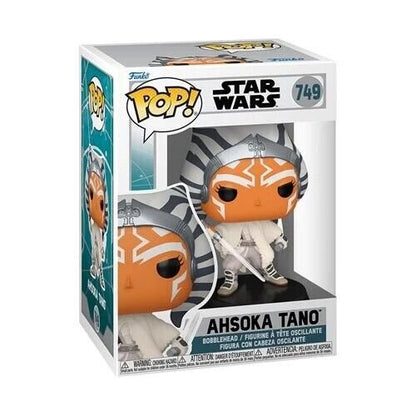 Ahsoka Tano Funko Pop! Star Wars - Approx. 4 3/4" Collectible Vinyl Figure #749 with Window Display Box