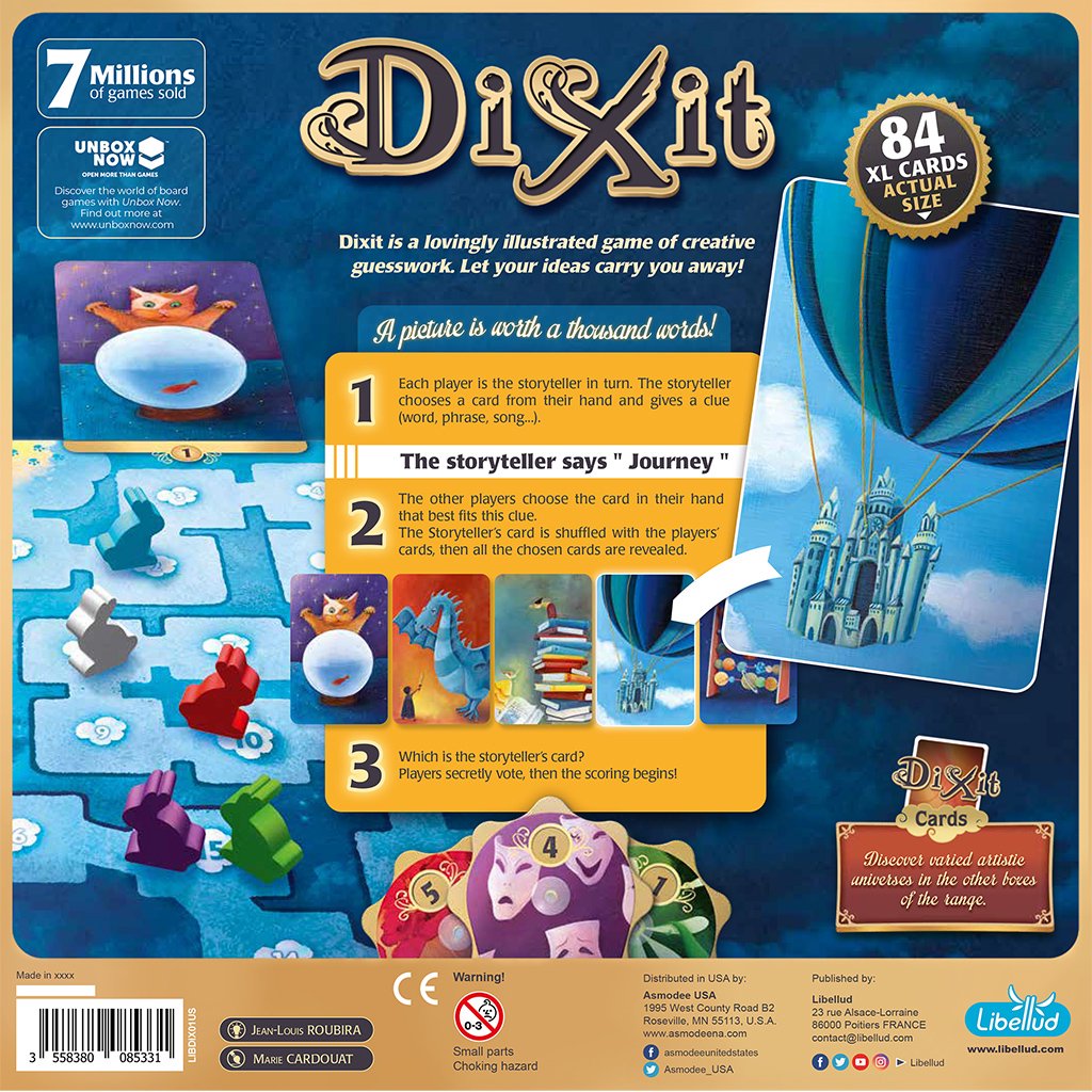 Dixit 2021 Board Game (PREORDER - Release Date June 2026)