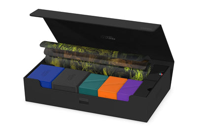 Ultimate Guard Omnihive 1000+ Black Deck Case for 1000 Double-Sleeved Cards with 2 Trays