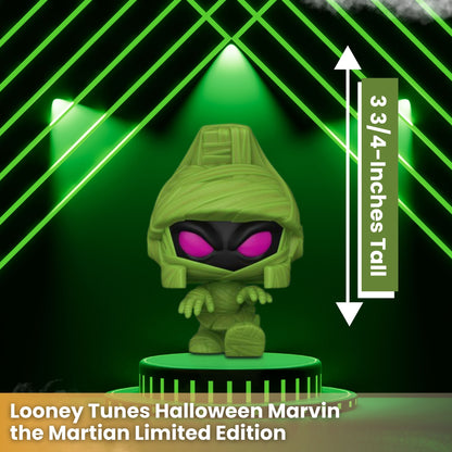 Marvin The Martian Funko Pop! Animation Looney Tunes - Glow-in-The-Dark Entertainment Earth Exclusive Limited Edition Vinyl Figure# 1674 with Display Box Protector Case