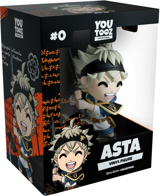 Asta Youtooz Black Clover Collection - Approx. 4.9" Collectible Vinyl Figure #0 with Window Display Box (PRE-SALE)