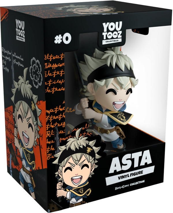 Asta Youtooz Black Clover Collection - Approx. 4.9" Collectible Vinyl Figure #0 with Window Display Box