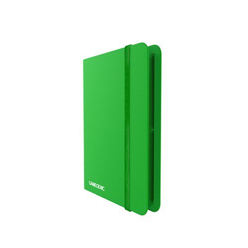 Gamegenic Casual Album 8-Pocket Green, Trading Card Album for TCG Collectors, Card Storage & Organization Binder for Collectible Cards