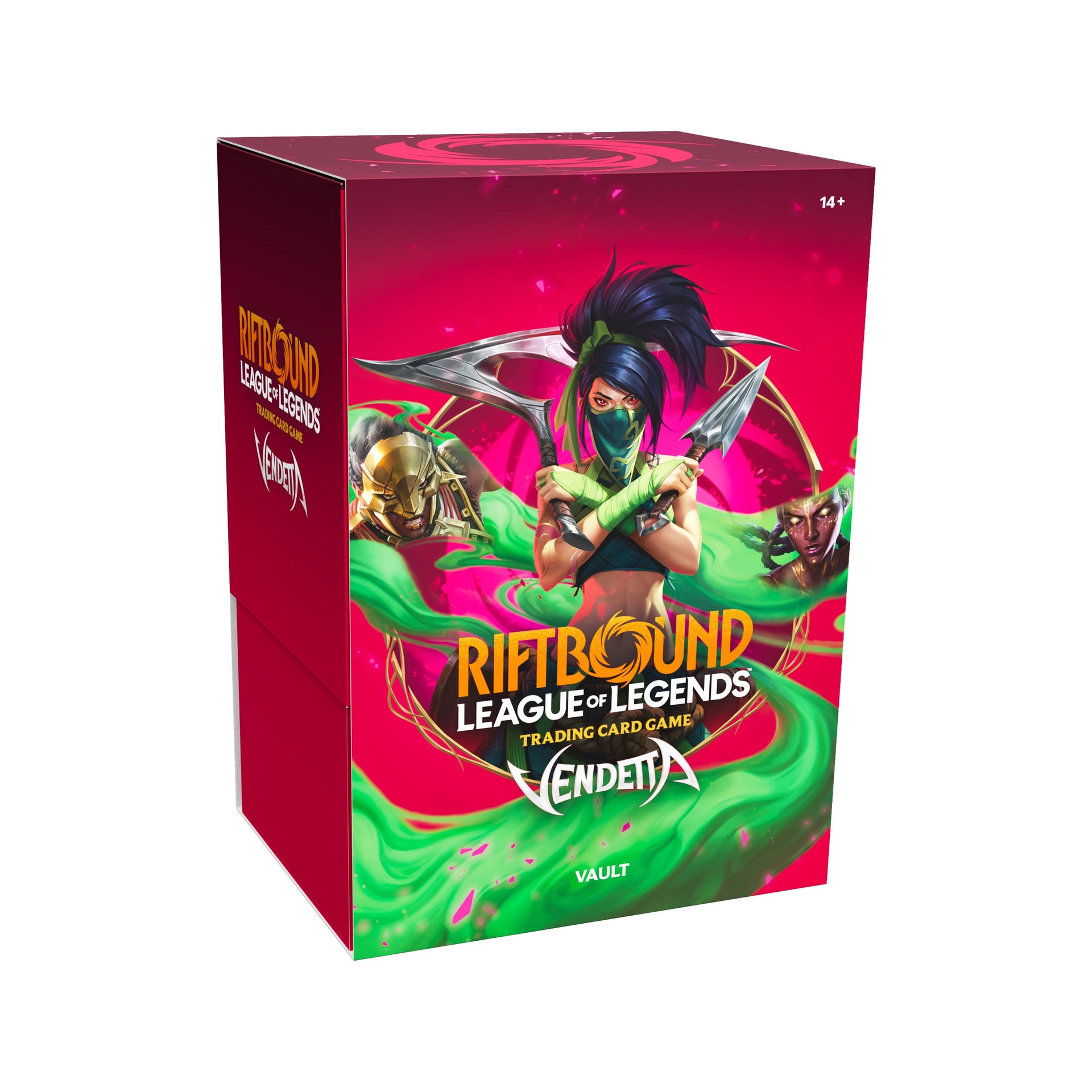 Riftbound Vendetta Vault Bundle – 6 Booster Packs, 36 Runes, 3 Full-Ar – COLLECTION REALM