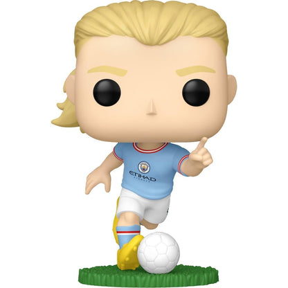 Erling Haaland Funko Pop! Football Manchester City - Approx. 4 1/4" Collectible Vinyl Figure #60 with Window Display Box