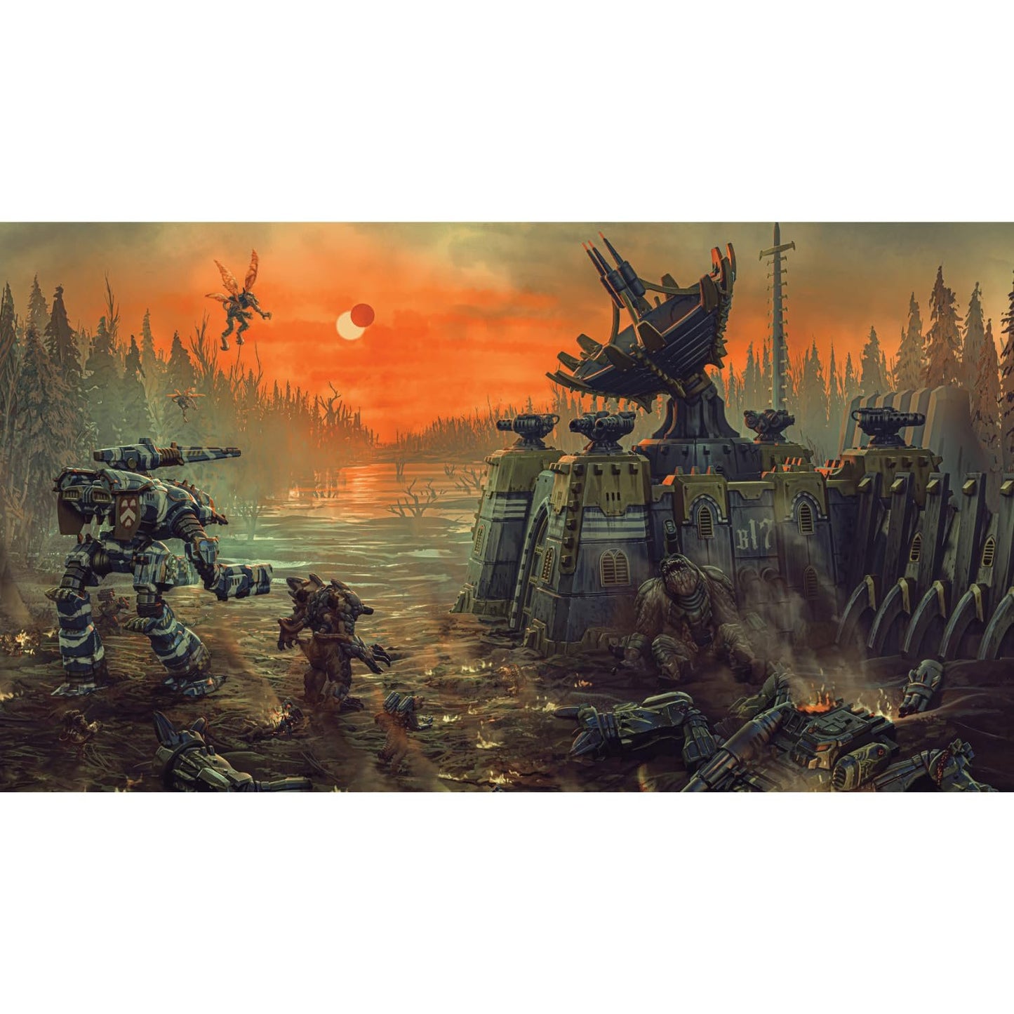 BattleTech: Gothic – Core Box Set with Miniatures & Rulebook | Catalyst Game Labs | Sci-Fi Strategy Miniatures Game