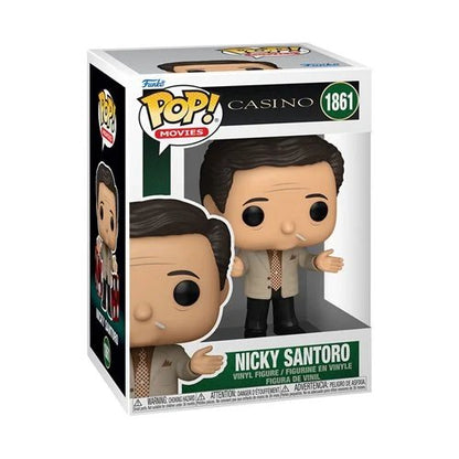 Nicky Santoro Funko Pop! Movies Casino - Approx. 4" Collectible Vinyl Figure #1861 with Window Display Box