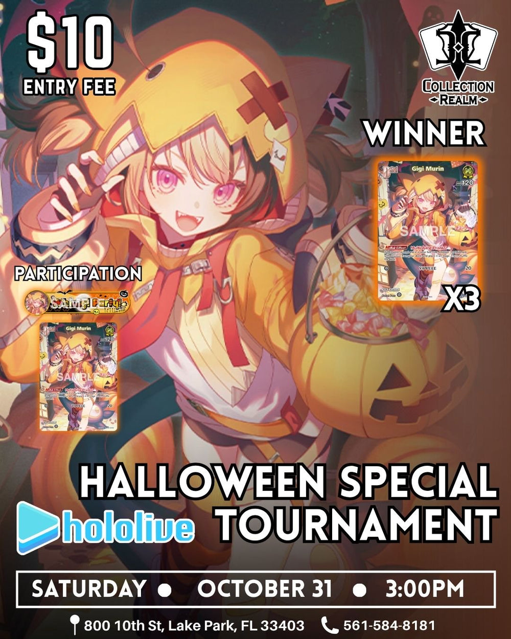 Hololive Halloween Special Tournament – October 31, 2026 (Saturday 3PM)