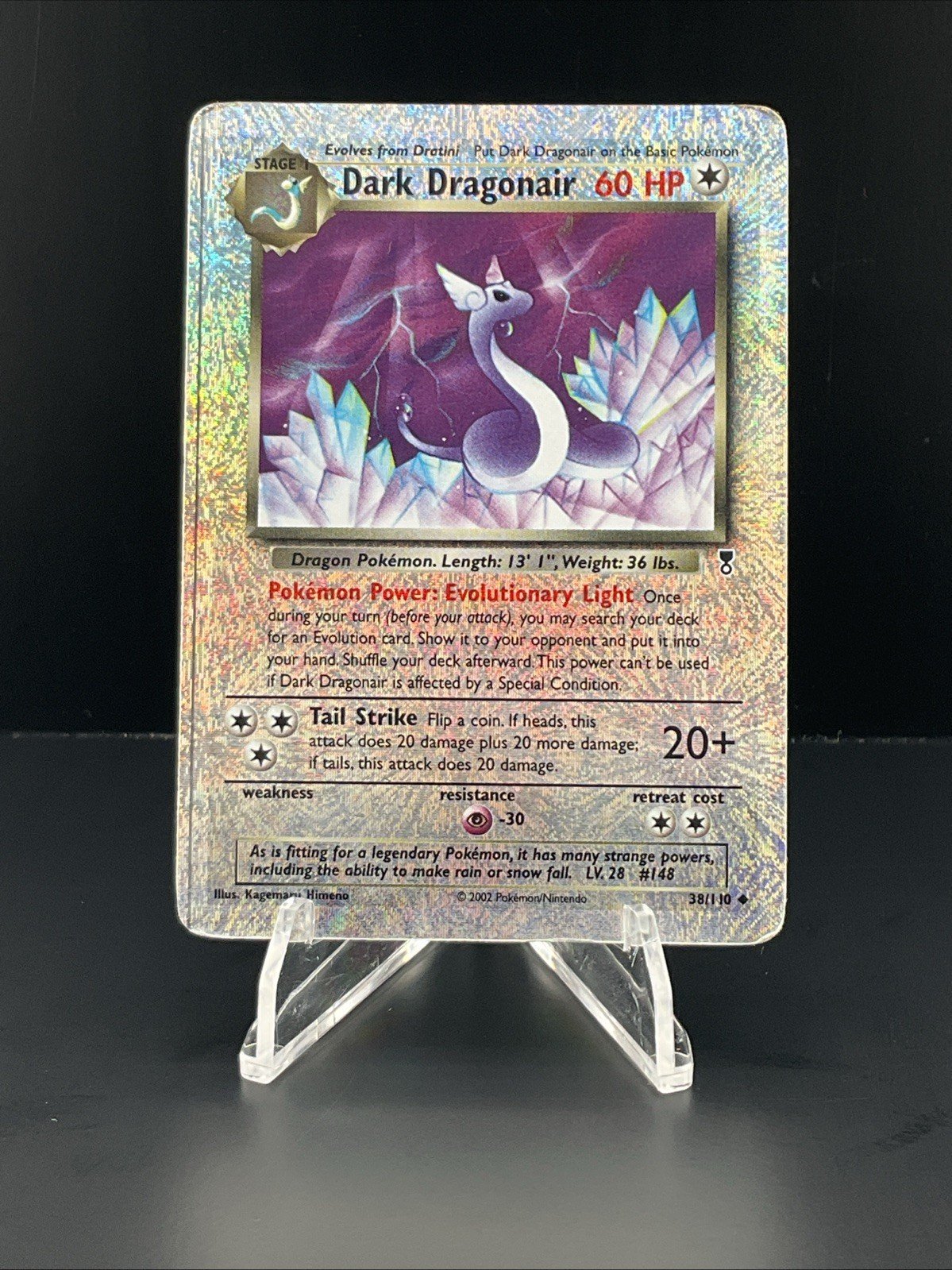 Pokémon TCG Dark Dragonair 38/110 Legendary Collection Reverse Holo