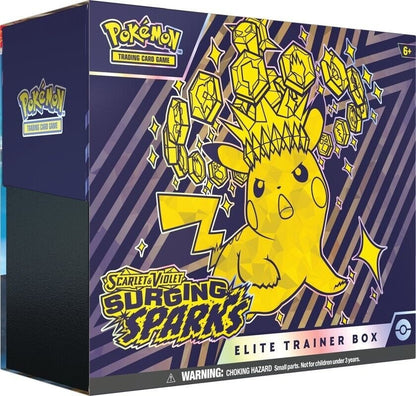 Pokémon TCG: Scarlet & Violet - Surging Sparks Elite Trainer Box (PRE-ORDER)