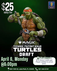 MTG Teenage Mutant Ninja Turtles Draft – April 6 (Monday, 6PM)