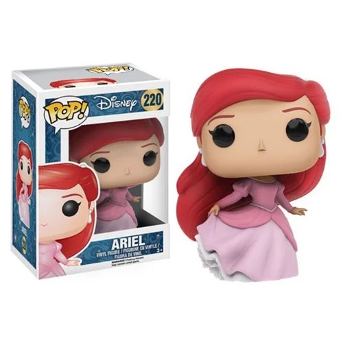 Ariel in Gown Funko Pop! Disney The Little Mermaid - Approx. 3 3/4" Collectible Vinyl Figure #220 with Display Box Protector Case