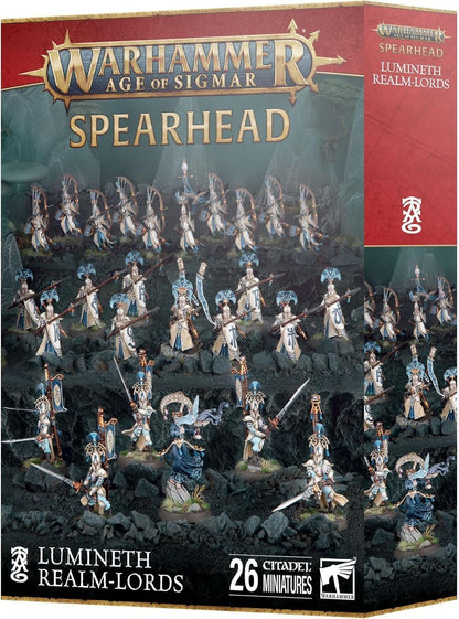 Warhammer Age of Sigmar Spearhead Lumineth Realms Lord - 26 Citadel Miniatures