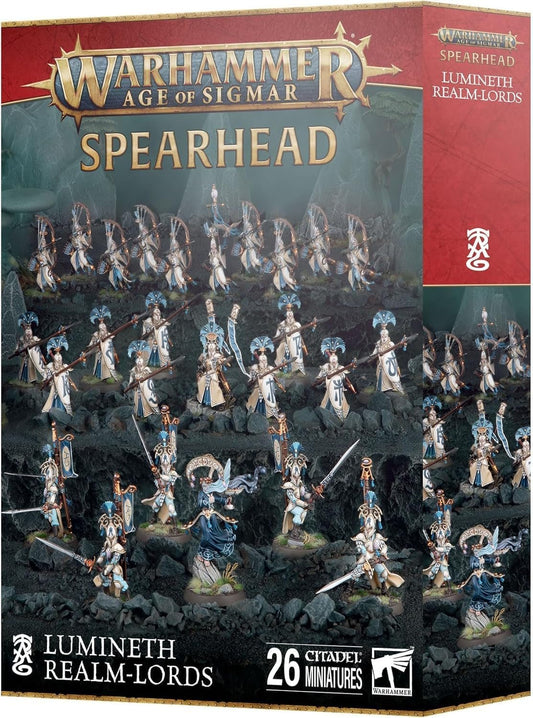 Warhammer Age of Sigmar Spearhead Lumineth Realms Lord - 26 Citadel Miniatures