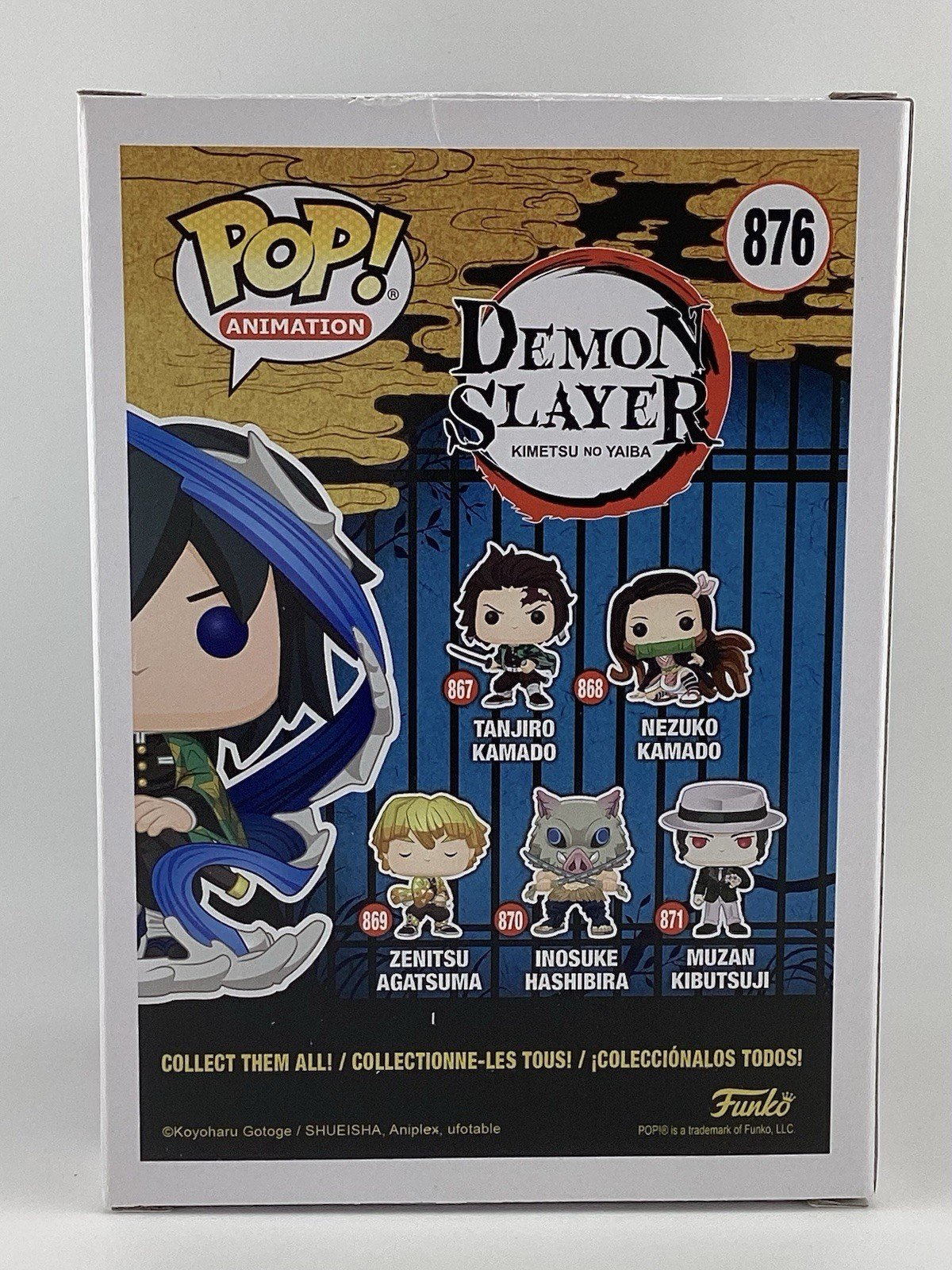 Funko Pop!  Demon Slayer: Kimetsu no Yaiba - Giyu Tomioka - Signed Johnny Y.B