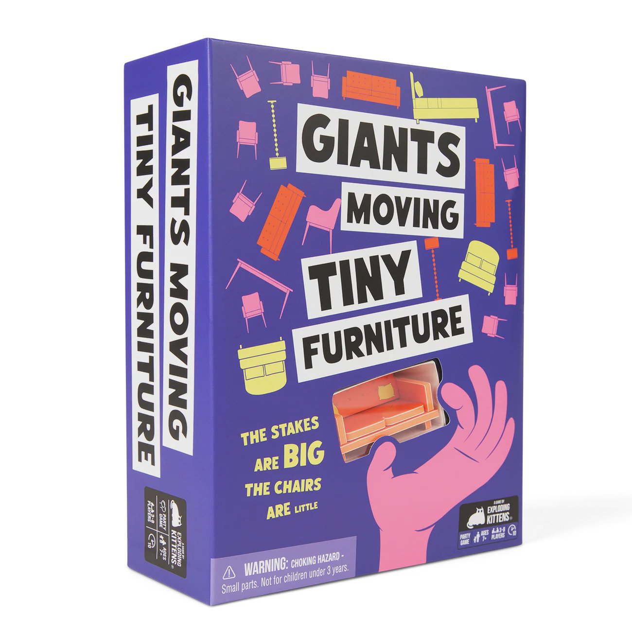 Giants Moving Tiny Furniture - Card Game
