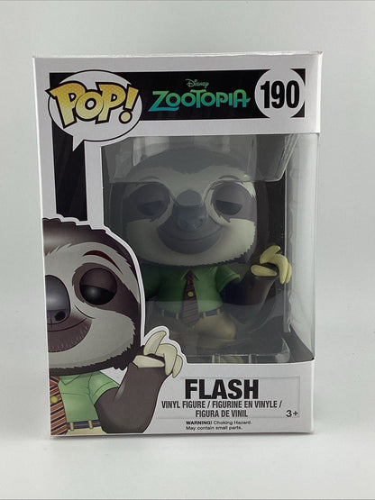 Funko Pop! Vinyl: Disney Zootopia Flash #190