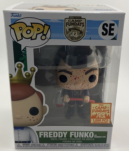 Funko Pop! Vinyl: Freddy Funko - Freddy Funko as Number Five #SE (Bloody)