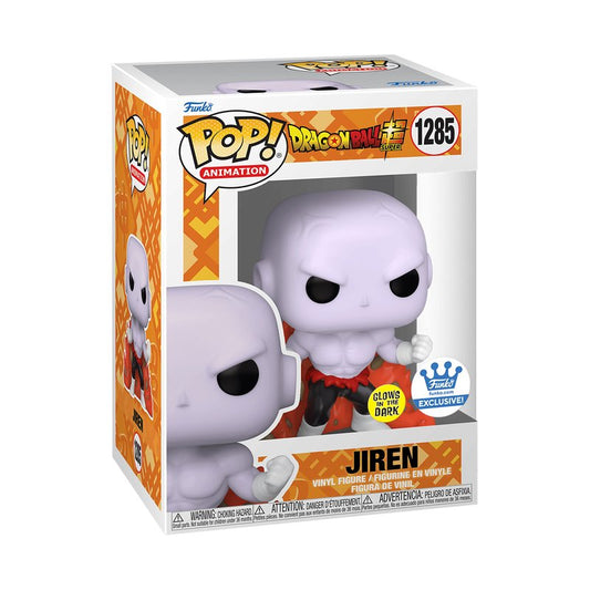 Jiren Funko Pop! Animation Dragon Ball Super Hero - Approx. 3.75" Exclusive Glows In The Dark Vinyl Figure #1285 with Display Box Protector Case (PRE-SALE)