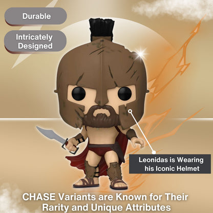 Leonidas Funko Pop! WB 100 Celebrating Every Story - Approx. 4" Chase Limited Edition Vinyl Figure #1473 with Display Box Protector Case