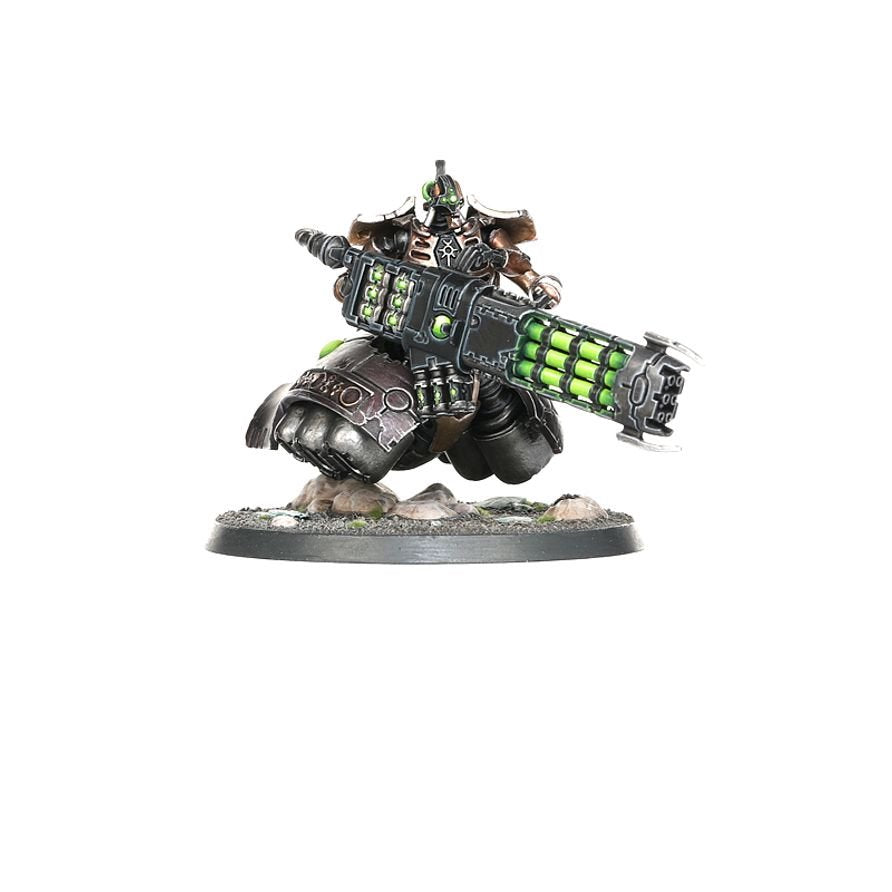 Warhammer 40,000 Necrons Lokhust Heavy Destroyer Push-Fit Miniature Model Kit with Gauss Destructor or Enmitic Exterminator, 60mm Base, Warhammer 40K Necron Army Unit (PRE-ORDER)
