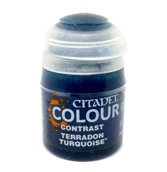 Warhammer Citadel Contrast: Terradon Turquoise Paint Bottle 18ml