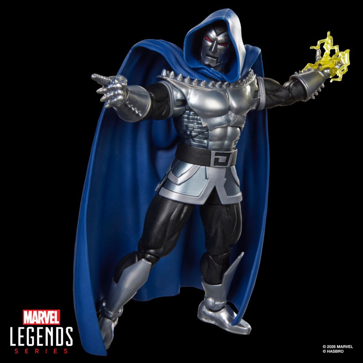 Marvel Legends Series Doctor Doom 2099 6-Inch Action Figure with 8 Accessories and Exclusive Foil Magic: The Gathering Card, Collectible Figure for Marvel Fans and MTG Collectors (PREORDER - Release Date October 2026)
