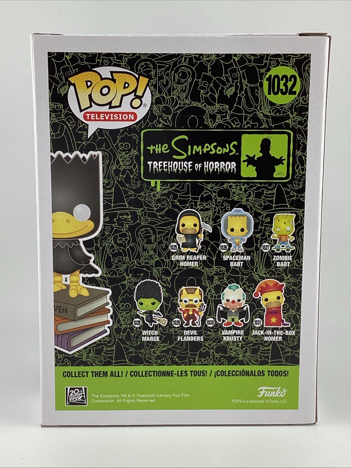 Funko Pop! Vinyl: The Simpsons - The Raven Bart - Box Lunch (Exclusive) #1032