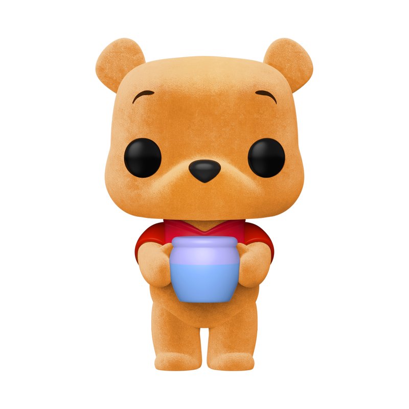 Winnie the Pooh Holding Honeypot Funko Pop! Disney Flocked Exclusive Limited Edition 5000pcs - Approx. 3.65" Collectible Vinyl Figure #1512 with Window Display Box (Pre-Order)