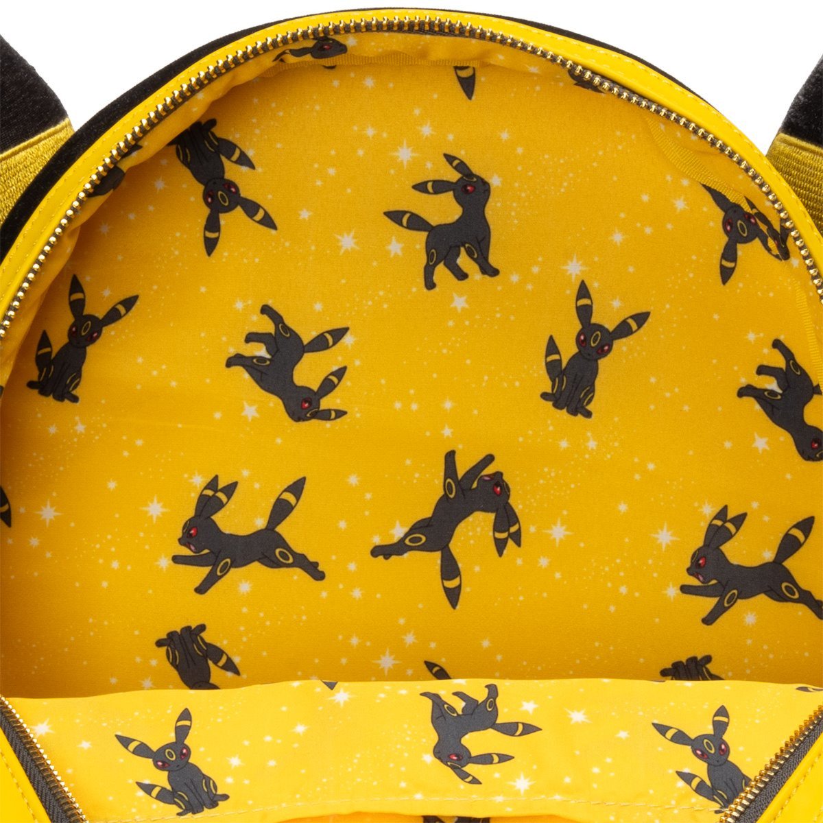 Pokemon Umbreon Midsize Backpack Entertainment Earth Exclusive by Loungefly, Plush Faux Fur Design, Adjustable Straps, Front Zipper Pocket, Collectible Backpack for Pokemon Fans (PREORDER - Release Date September 2026)