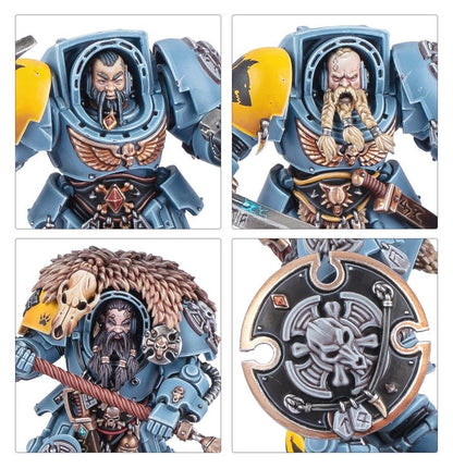 Warhammer 40,000 Combat Patrol: Space Wolves – 21 Miniatures Including Wolf Guard Battle Leader, Terminators, Blood Claws & Wulfen