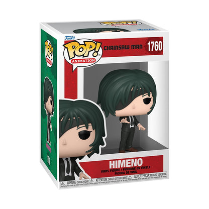 Himeno Funko Pop! Animation Chainsaw Man - Approx. 3 3/4" Collectible Vinyl Figure #1760 with Display Box Protector Case