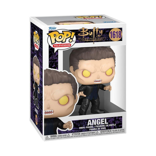 Angel Funko Pop! Television: Buffy The Vampire Slayer - Approx. 4" Exclusive Collectible Vinyl Figure #1618 with Display Box Protector Case