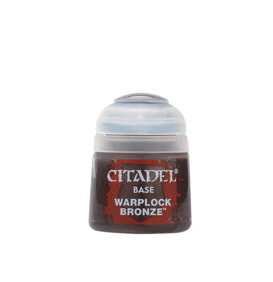 Warhammer Citadel Base Warplock Bronze Paint Bottle 12ml