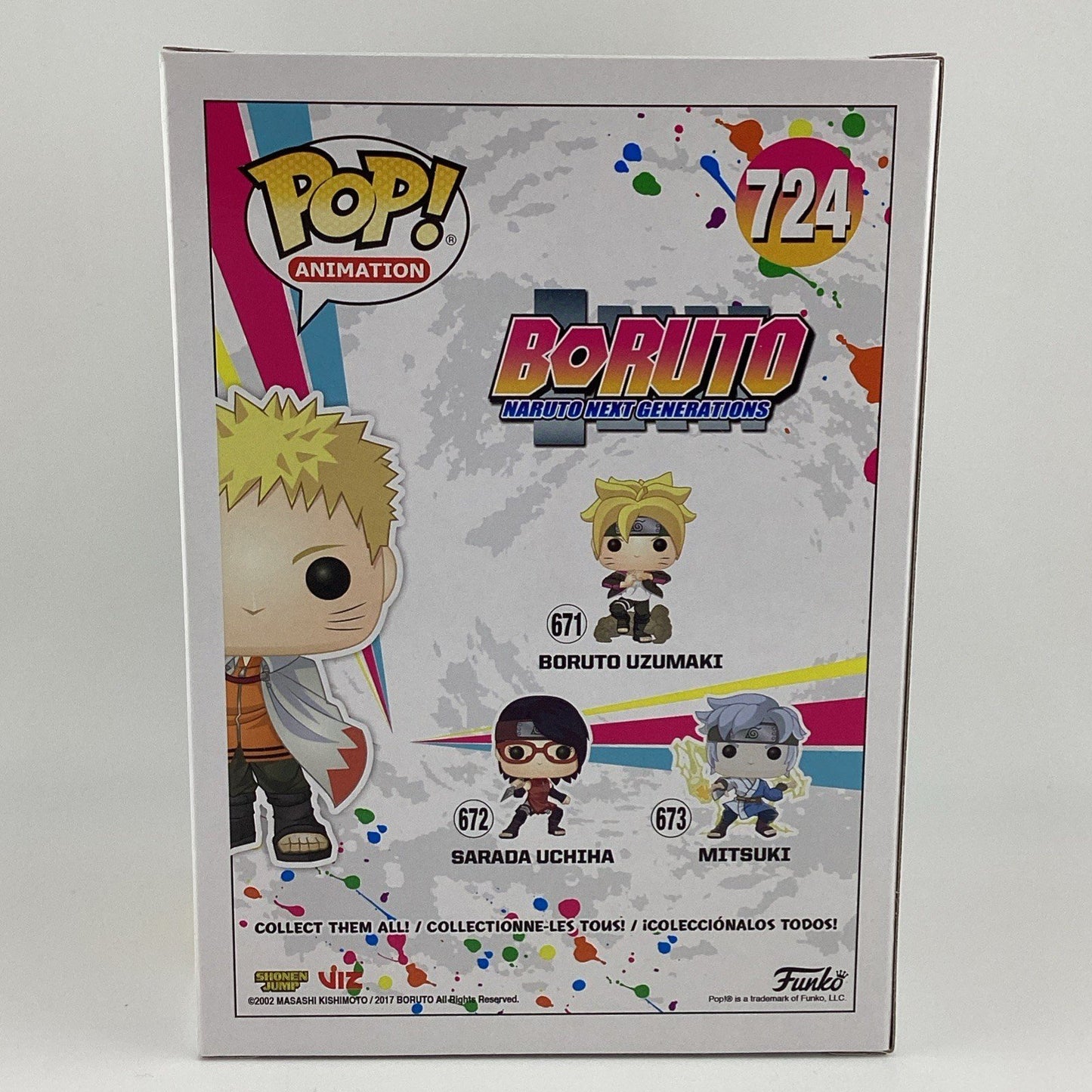 Funko Pop! Vinyl: Boruto Naruto Next Generations- Naruto Hokage (Glow Chase)#724