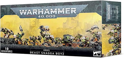 Warhammer 40,000 Orks Beast Snagga Boyz - 10 Miniatures