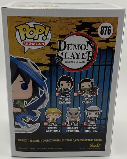 Funko Pop! Vinyl: Demon Slayer: Giyu Tomioka #876 SIGNED By Johnny Yong Bosch