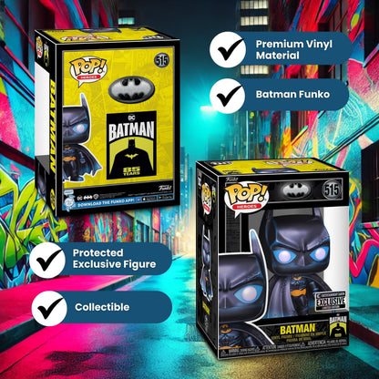 Batman Funko Pop! Heroes - 85th Anniversary Hikari Entertainment Earth Exclusive Limited Edition Vinyl Figure 515 with Window Display Box